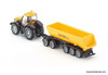 SIKU 1:87 JCB Tractor w/Dolly & Tipping Trailer