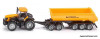 SIKU 1:87 JCB Tractor w/Dolly & Tipping Trailer