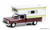 Greenlight 1:64 1981 Dodge Ram D-250 Royal w/Large Camper