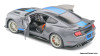Solido 1:18 2022 Ford Shelby GT500KR, Metallic Silver / Blue Stripes
