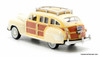 Oxford Diecast 1:87 1942 Chrysler Town & Country Woody Wagon, Catalina Tan