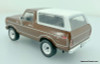 IXO 1:43 1978 Ford Bronco, Metallic Brown/White