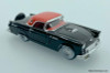 Oxford Diecast 1:87 1956 Ford Thunderbird, Raven Black/Fiesta Red