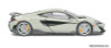Solido 1:18 2018 McLaren 600LT Coupe, Blade Silver