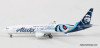 Gemini Jets 1:400 Boeing 737 MAX9: Alaska Airlines (Seattle Kraken Livery)