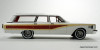 Goldvarg Collection 1:43 1965 Mercury Station Wagon, Polar White