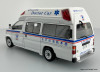 RARE!! Tomica 1:43 Vintage Neo Nissan LV-N43a:  High Standard Ambulance, Mito City Fire Headquarters