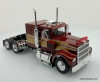 IXO 1:43 1980 Marmon CHDT Sleeper Tractor, Maroon/Gold