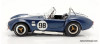 Shelby Collectibles 1:18 1965 Shelby Cobra 427 S/C #98, Metallic Blue/White