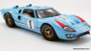 Shelby Collectibles 1:18 1966 Ford GT-40 MK11 #1, Gulf Blue