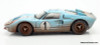 Shelby Collectibles 1:18 1966 Ford GT-40 MK11 #1, Gulf Blue: After Race Dirty Version