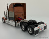 IXO 1:43 2010 International Lonestar Sleeper Tractor, Metallic Brown/Black