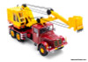 IXO 1:43 1958 Tatra 111 D 030 A Mobile Crane, Red/Yellow