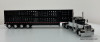DCP by FG 1:64 Peterbilt 389 Sleeper Tractor w/Wilson Silverstar Quad Axle Livestock Trailer