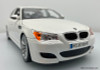 Maisto 1:18 2007 BMW M5, Pearlescent White 