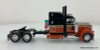 DCP by FG 1:64 Peterbilt 379 Sleeper Tractor w/Polar Tandem -Axle Deep Drop Tank Trailer, Burnt Orange/Metallic Black