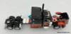 DCP by FG 1:64 Peterbilt 379 Sleeper Tractor w/Polar Tandem -Axle Deep Drop Tank Trailer, Burnt Orange/Metallic Black