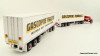 Highway Replicas 1:64 Kenworth SAR Sleeper Cab w/2 Refrigerated Trailers Road Train: Gascoyne Trading 