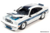 Johnny Lightning 1:64 1978 Ford Mustang Cobra 11, Gloss White/Blue Stripes