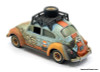 Johnny Lightning 1:64  1970 Volkswagen Beetle Gulf Weathered w/ Rack - Mijo Exclusive