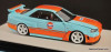 Time Micro 1:64 Nissan GT R34: Gulf Livery
