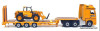 Oxford Diecast 1:76 Mercedes Benz Actros Tractor w/Semi Low Loader & JCB 531 70 Loadall