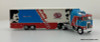 Brekina 1:87 Kenworth K100 Aerodyne Sleeper Tractor w/Car Carrier Trailer: STP, Petty Enterprises