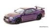 Schuco/Tarmac Works 1:64 Nismo R34 GT-R Z-tune, Midnight Purple