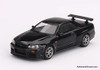 Mini GT 1:64 Nissan Skyline GT-R, Black Pearl (Mijo Exclusive)
