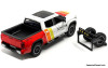 MiJo Exclusives 1:24 2023 Toyota Tundra TRD Off-Road 4×4, White/Custom Stripes