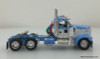 DCP by FG 1:64 Kenworth W900L Day Cab w/East Manufacturing Michigan Series 31' and 20' End Dump Trailers: Light Blue/White 