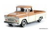 Motor Max 1:24 1958 Chevrolet Apache Fleetside Pick-Up, Beige/Cream