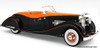 TSM Model 1:43 1935 Duesenberg SJ Gurney Nutting Speedster, Black/Orange (Maharajah Holkar Of India)