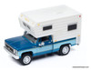 CMW 1:87 1977 Chevrolet Truck Camper, Light Blue/Dark Blue