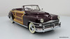 1948 Chrysler Town & Country Convertible, Regal Maroon - 1:24 Diecast Car Model by Danbury Mint