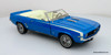 Danbury Mint 1:24 1969 Chevrolet Camaro Convertible, Blue