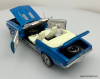 Danbury Mint 1:24 1969 Chevrolet Camaro Convertible, Blue