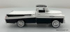 Denver Diecast 1:48 1957 Dodge Sweepside Pick-Up, White/Black