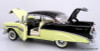 1956 Chevrolet Bel Air - Yellow/Black Coupe 1:24 Diecast Model by Franklin Mint
