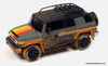 Johnny Lightning 1:64 2007 Toyota FJ Cruiser, Gray w/Stripes (Muddy Version)