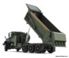 Mack Defense M917A3 Heavy Dump Truck - Green 1:50 Diecast Model Truck by First Gear