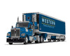 DCP by FG 1:64 Kenworth W990 Day Cab w/ 53' Utility Refrigerated Trailer: Western Distributing
