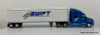 Altaya 1:43 2005 Kenworth T2000 Sleeper Tractor w/53' Utility Trailer: Swift