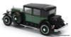 Esval Models 1:24 1928 Cadillac Series 341A Town Sedan (Al Capone's Armoured Car), Green/Black
