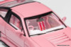 Micro Turbo 1:64 Nissan 180SX Spirit Rei "MIYABI", Metallic Pink