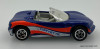 Matchbox 1:64 Chevrolet Corvette Stingray Convertible, Blue/Custom