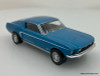 Norev 1:43 1968 Ford Mustang GT Fastback, Acapulco Blue Metallic