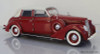 Signature Models 1:18 1937 Lincoln Touring Cabriolet, Burgundy