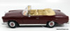 Maisto 1:18 1966 Mercedes Benz 280SE Convertible, Maroon