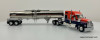 DCP by FG 1:64 Kenworth W990 Sleeper Tractor w/Brenner Chemical Tank Trailer, Red/Navy Blue